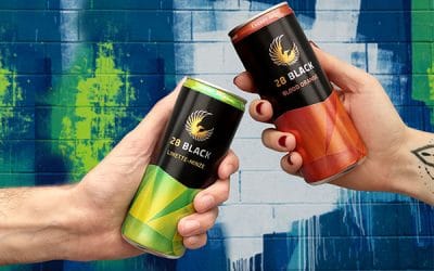 Energy Drink 28 BLACK erweitert seine Produktrange um zwei neue Geschmacksrichtungen